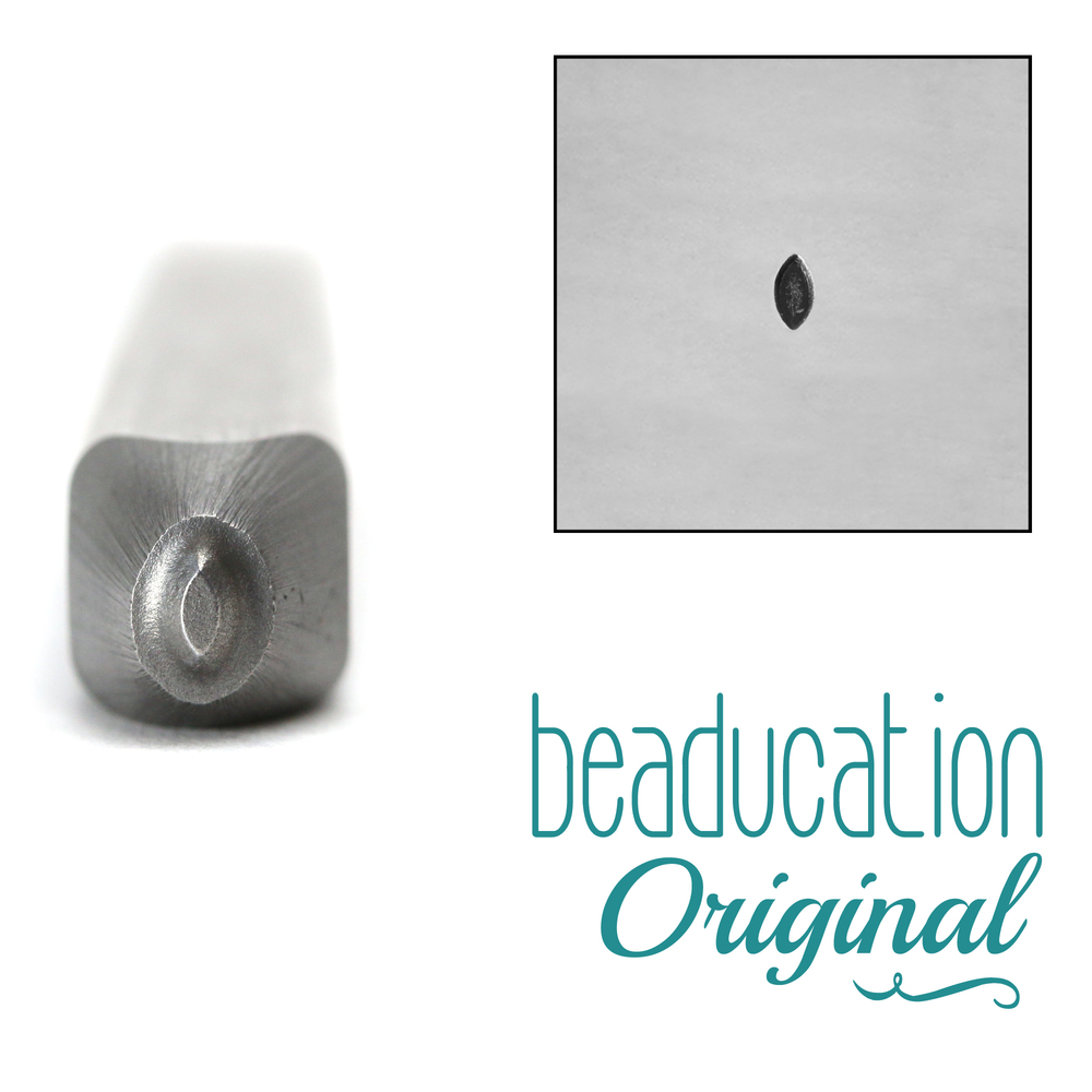 Metal Stamping Tools Solid Leaf Design Stamp, 2mm - Beaducation Original